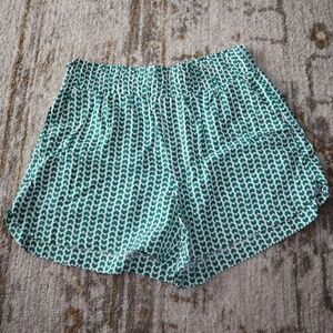 Target- A New Day Green Pattern Shorts